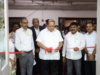 Inauguration Ceremony of the Equipment and Infrastructure Facility funded under the District Planning Scheme at Sir J. J. Hospital. NEW